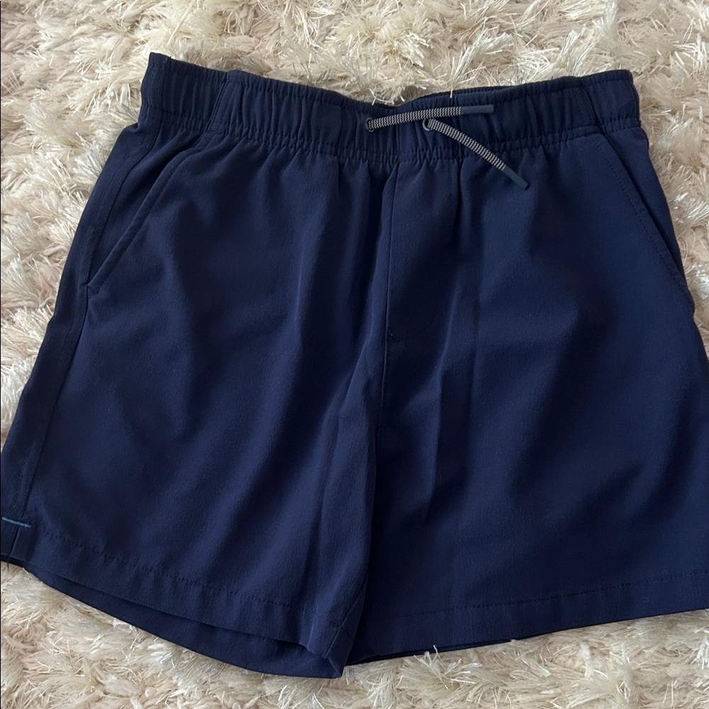 Vineyard Vines Kids Performance Elastic-Waist Shorts - Navy